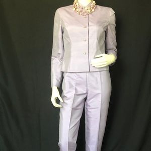 Lilac Silk Pant Suit